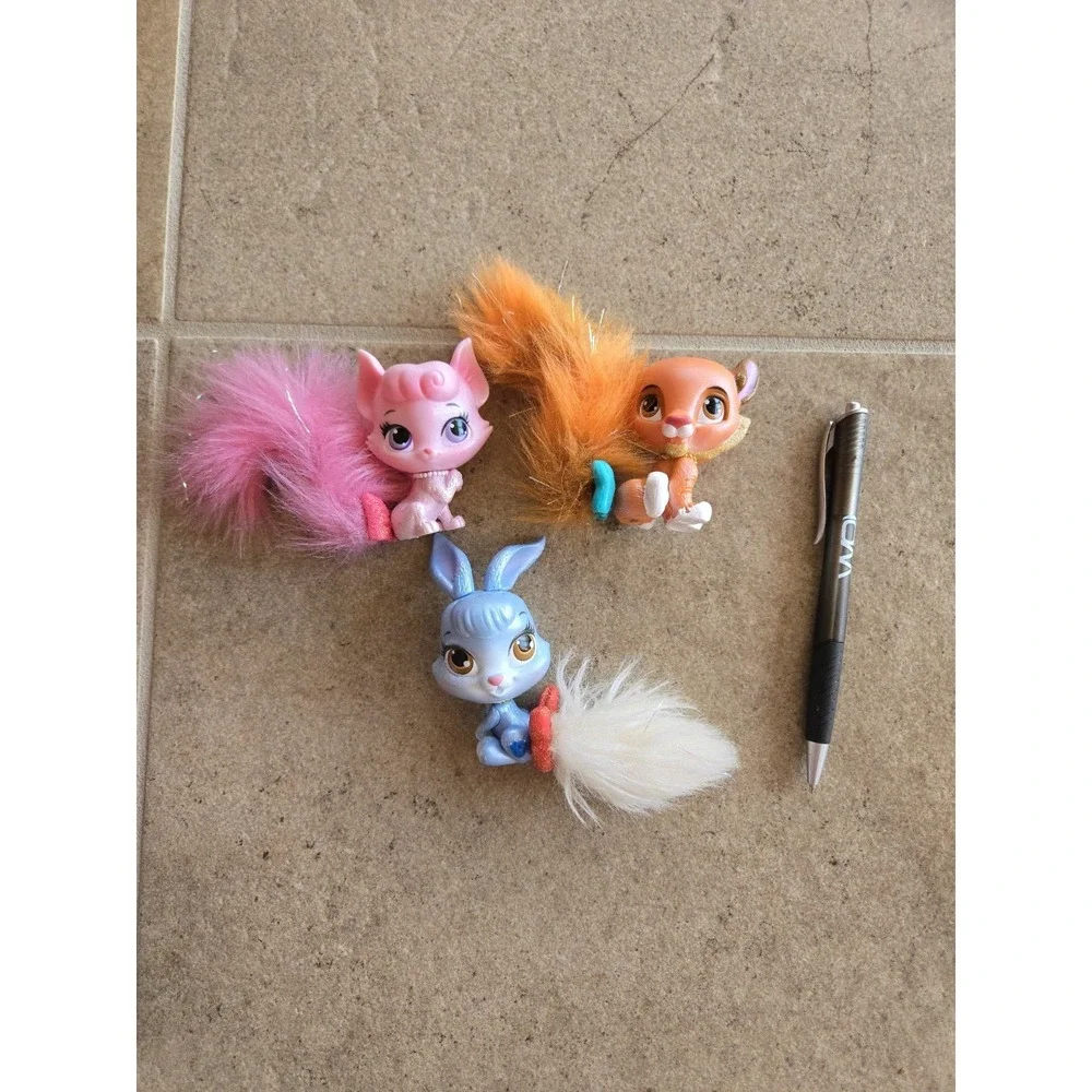 3Disney Palace Pets Princess Beauty Cat Berry Sultan Furry Tail Friends Toy